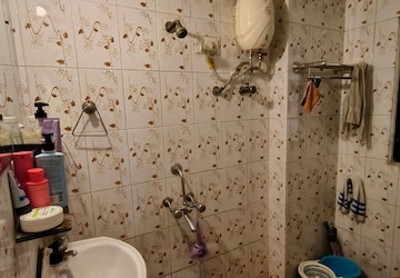 Bathroom in 1 BHK Apartment at Nirman CHS Malad West, Swamy Vivekananda Road – for Rent