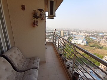 Balcony in 3 BHK Apartment at ABA Cleo County, Sector 121 – for Rent