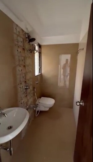 Bathroom in 2 BHK Apartment at Vaibhav Queens Park, Chembur – for Rent