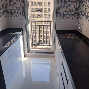 Balcony in 1 BHK Apartment at Raunak Bliss, Ghodbunder Road – for Rent