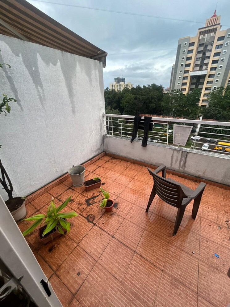 Balcony, sai-miracle 2 Bedroom 800 Sq.Ft. Apartment In Rahatani Pune 9340692
