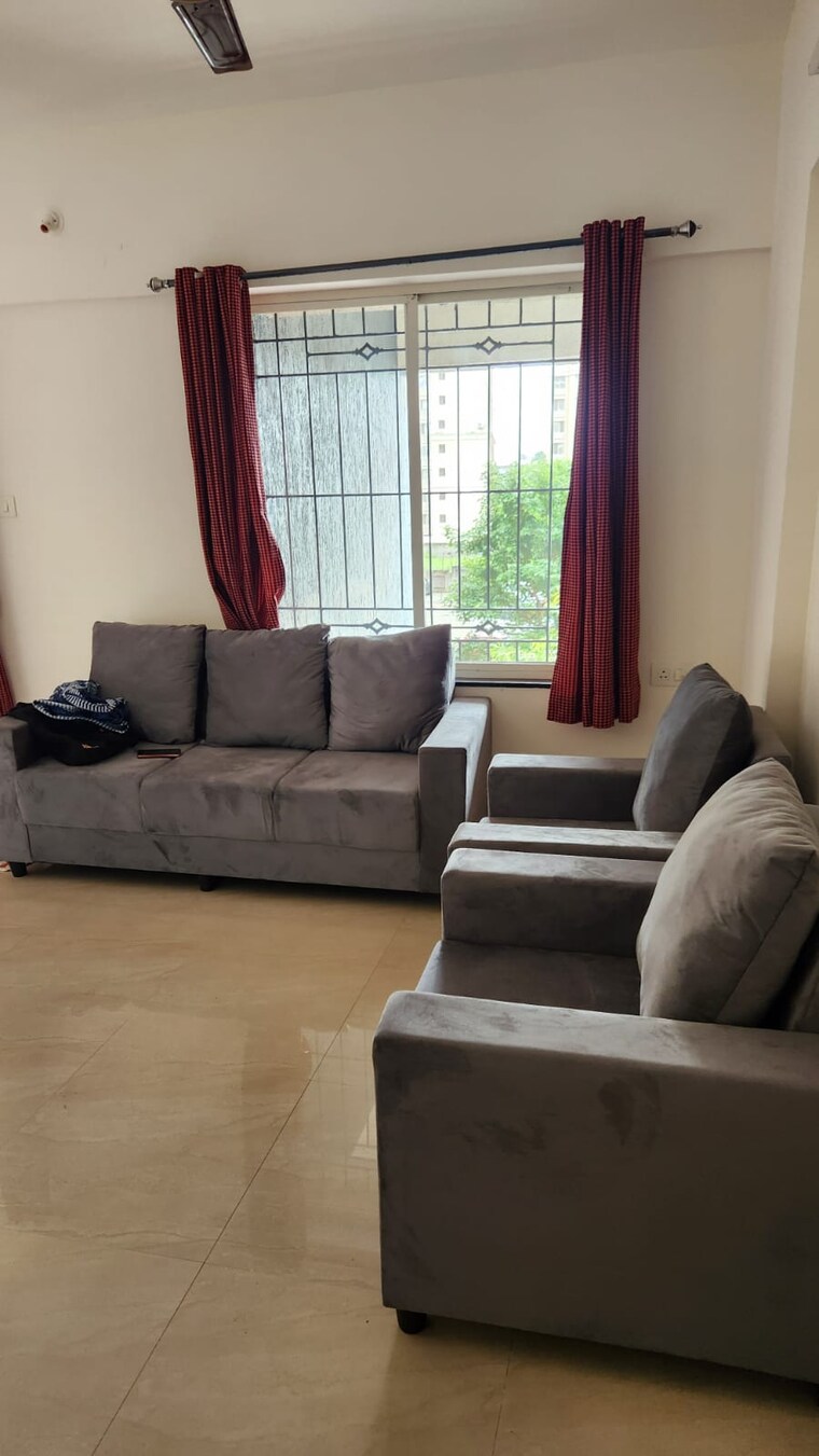 Living Room, kasturi-epitome 3 Bedroom 1144 Sq.Ft. Apartment In Wakad Pune 9340699