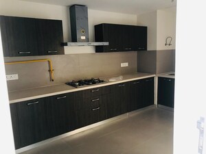 Kitchen in 3 BHK Apartment at Ireo The Corridors, Sector 67a – for Rent