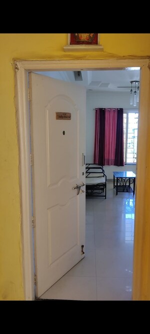 Building Lobby in 3 BHK Apartment at Lodha Altero, Wakad – for Rent