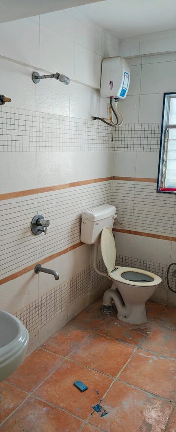 Bathroom in 3 BHK Apartment at Lodha Altero, Wakad – for Rent