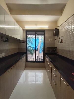 Kitchen in 1 BHK Apartment at Kandivali West – for Rent