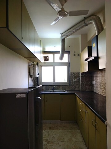 Kitchen in 2 BHK Builder Floor at Sushant Lok 3, Sector 57 – for Rent