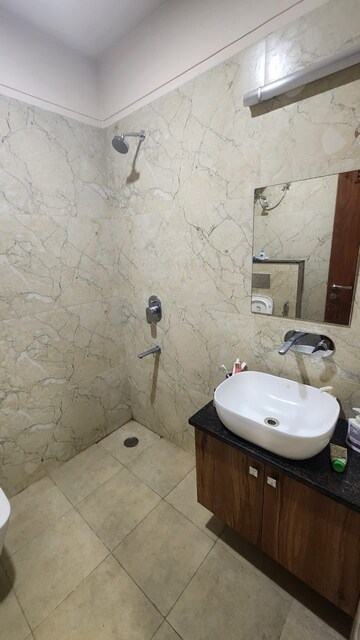 Bathroom in 3 BHK Builder Floor at Sector 47 – for Rent