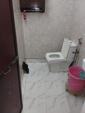 Bathroom in 2 BHK Builder Floor at Nirman Vihar – for Rent