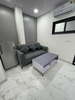 Living Room in 2 BHK Builder Floor at Sushant Lok 2, Sector 57 – for Rent