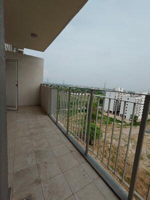 Balcony in 3 BHK Apartment at Ireo The Corridors, Sector 67a – for Rent
