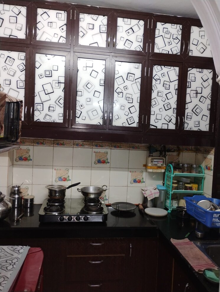 Kitchen, nirman vihar 2 Bedroom 980 Sq.Ft. Builder Floor In Nirman Vihar Delhi 9340939