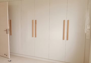 Bathroom in 3 BHK Apartment at LandCraft River Heights, Raj Nagar Extension – for Rent