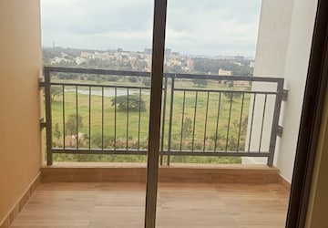Balcony in 3 BHK Apartment at LandCraft River Heights, Raj Nagar Extension – for Rent
