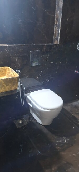 Bathroom in 3 BHK Apartment at Goyal Lakshchandi Heights, Goregaon East – for Sale