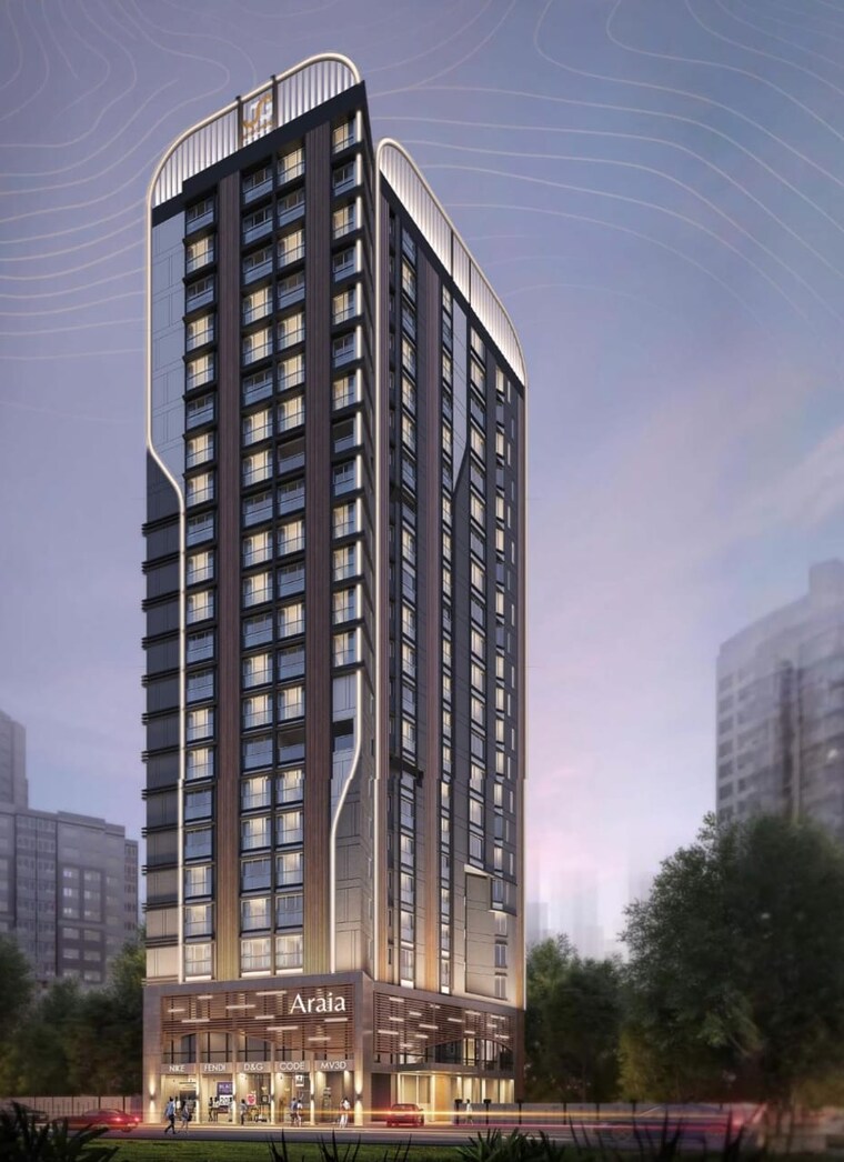 Exterior View, araia-apartments 2 Bedroom 590 Sq.Ft. Apartment In Grant Road West Mumbai 9341019
