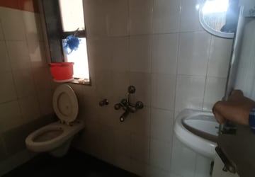 Bathroom in 2 BHK Apartment at Nidhi Apartment, Malad West – for Rent