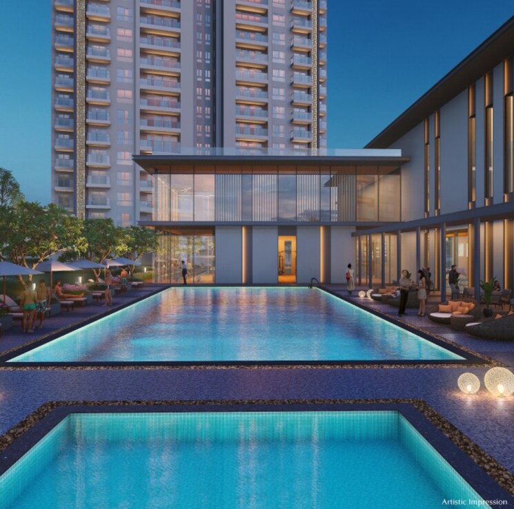 Swimming Pool, emaar-amaris 3 Bedroom 2150 Sq.Ft. Apartment In Sector 62 Gurgaon 9341036