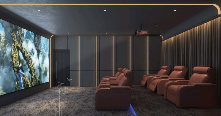 Living Room, shangrila-abbham 4 Bedroom 5000 Sq.Ft. Apartment In Kismatpur Hyderabad 9341052