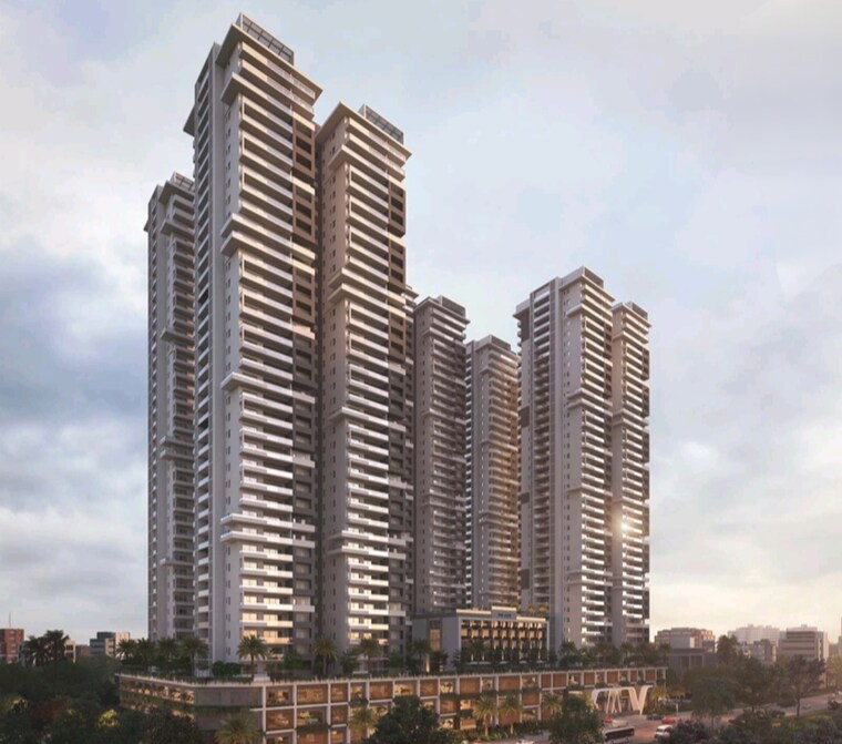 Exterior View, shangrila-abbham 4 Bedroom 5000 Sq.Ft. Apartment In Kismatpur Hyderabad 9341052