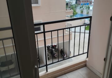 Balcony in 2.5 BHK Apartment at Urbanrise Spring Is In The Air, Ameenpur – for Sale