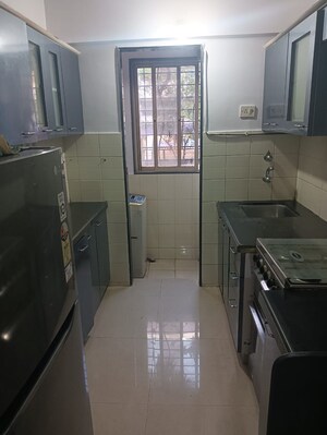 Kitchen in 1 BHK Apartment at Bhoomi Park, Malad West – for Rent