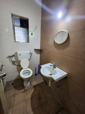 Bathroom in 1 BHK Apartment at Vasupujya Neco Harmony, Viman Nagar – for Rent