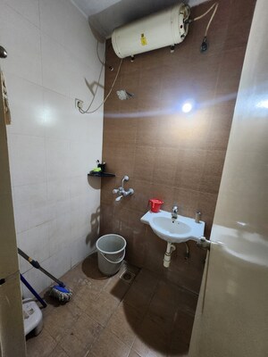 Bathroom in 1 BHK Apartment at Vasupujya Neco Harmony, Viman Nagar – for Rent
