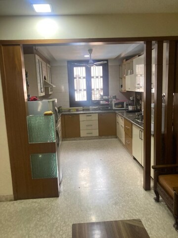 Kitchen in 2 BHK Builder Floor at Nirman Vihar – for Rent