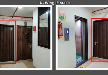 Building Lobby in 2 BHK Apartment at Dharti Presidio, Malad West – for Rent