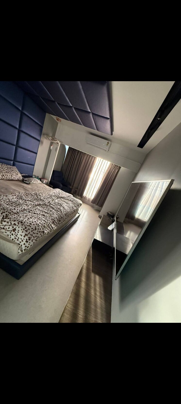 Bedroom, sheth-vasant-lawns 3 Bedroom 1600 Sq.Ft. Apartment In Laxmi Nagar Thane 9341144