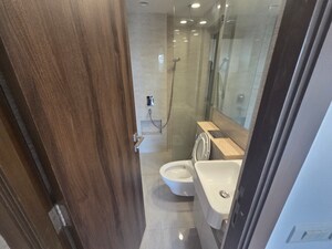 Bathroom in 1 BHK Apartment at Hiranandani Regent Hill, Powai – for Rent