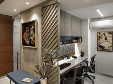 Team Area in  Office Space at Wagle Estate, Shivaji Nagar – for Rent