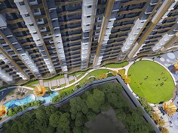 Balcony in 2 BHK Apartment at Chandak 34 Park Estate, Goregaon West – for Rent