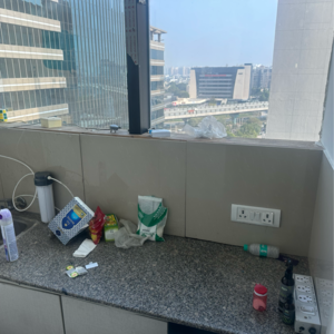 Kitchen in  Office Space at JMD Megapolis, Tikri – for Rent