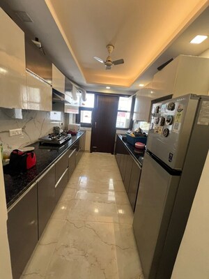 Kitchen in 4 BHK Penthouse at Orchid Gardens, Sector 54 – for Rent