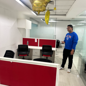 Team Area in  Office Space at Spaze Platinum Tower, Tikri – for Rent