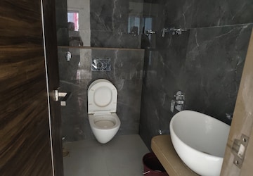 Bathroom in 1 BHK Apartment at Shree Ramdev Ritu Heights, Mira Road – for Rent