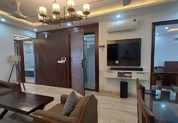 Living Room in 3 BHK Builder Floor at Unitech Greenwood City Apartment, Sector 45 – for Rent