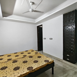 Bedroom in 1 BHK Builder Floor at Malviya Nagar – for Rent