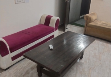 Living Room in 1 BHK Builder Floor at Malviya Nagar – for Rent