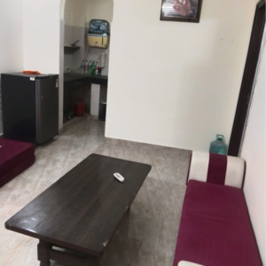Kitchen in 1 BHK Builder Floor at Malviya Nagar – for Rent