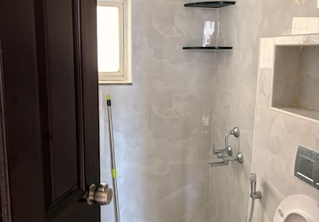 Bathroom in 3 BHK Apartment at Expat Wisdom Tree, Hennur – for Rent