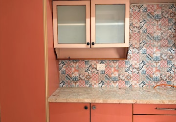 Kitchen in 3 BHK Apartment at Expat Wisdom Tree, Hennur – for Rent