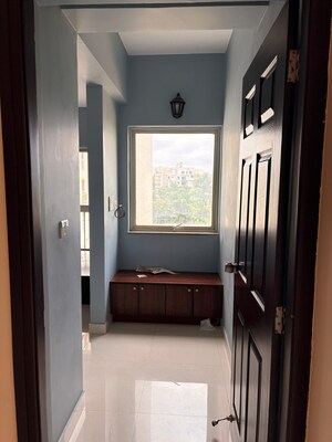 Bathroom in 3 BHK Apartment at Expat Wisdom Tree, Hennur – for Rent