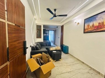 Living Room in 1 BHK Builder Floor at Saket – for Rent