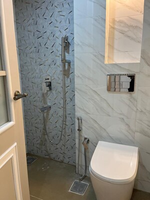 Bathroom in 2 BHK Apartment at Lodha Golflinks, Dombivli East – for Rent