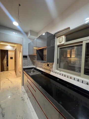 Kitchen in 2 BHK Apartment at Lodha Golflinks, Dombivli East – for Rent