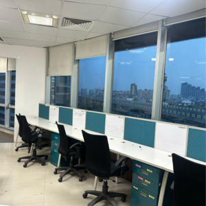 Team Area in  Office Space at Universal Trade Tower, Sispal Vihar – for Rent