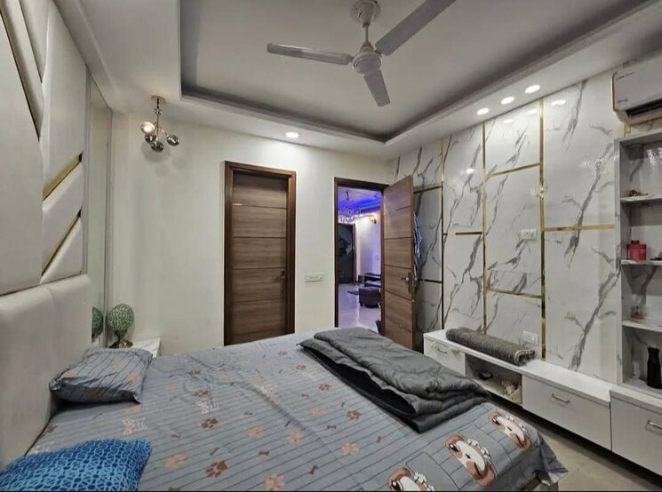 Master Bedroom, saket 3 Bedroom 1500 Sq.Ft. Builder Floor In Saket Delhi 9341273